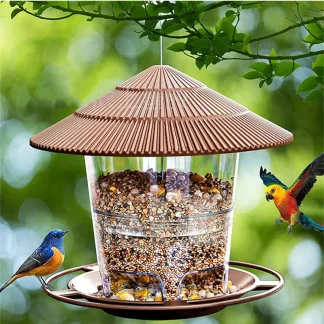 Durable Clear Hanging Bird Feeder